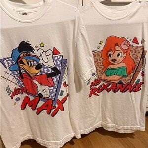 A goofy movie couples tees